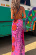 Camilladress Criss Cross Backless Tie Dye Maxi Cami Dress