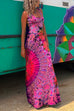 Camilladress Criss Cross Backless Tie Dye Maxi Cami Dress