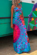 Camilladress Criss Cross Backless Tie Dye Maxi Cami Dress