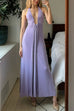 Halter Neck Backless Ruched Maxi Party Dress