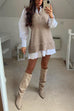 Camilladress V Neck Side Split Trendy Sweater Vest