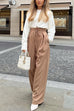 Camilladress High Waist Business Wide Leg Palazzo Pants