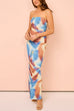 Strapless Tube Tie Dye Maxi Dress