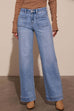 Camilladress Chic Straight Wide Leg Denim Pants