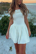 Camilladress Off Shoulder Knit Ruffle Mini Dress