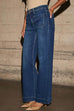 Camilladress Chic Straight Wide Leg Denim Pants