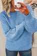 Camilladress Crewneck Hollow Out Crochet Knitting Sweater