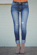 Camilladress Ripped Distressed Skinny Jeans