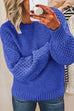 Camilladress Crewneck Hollow Out Crochet Knitting Sweater