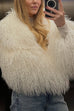 Camilladress Open Front Winter Faux Fur Teddy Coat