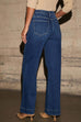 Camilladress Chic Straight Wide Leg Denim Pants