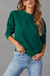 Camilladress Crewneck Puff Sleeves Comfy Sweatshirt