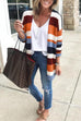 Camilladress Colorful Striped Sweater Cardigan