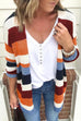 Camilladress Colorful Striped Sweater Cardigan