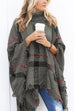 Camilladress Chicest Tassel Lattice Cloak Poncho Sweater