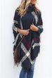 Camilladress Chicest Tassel Lattice Cloak Poncho Sweater