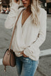 Camilladress V Neck Long Sleeve Wrapped Sweater