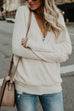 Camilladress V Neck Long Sleeve Wrapped Sweater