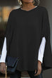 Camilladress Crewneck Batwing Sleeve Cloak Top