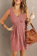 Camilladress Sleeveless Button Down Swing Dress in 4 Colors