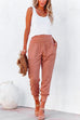 Camilladress Elastic Waist Soft Cotton Joggers with Pockets(5 Colors Available)