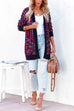 Camilladress Open Front Multi-colored Print Cardigans