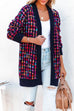 Camilladress Open Front Multi-colored Print Cardigans