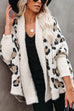 Camilladress Stylish Open Front Leopard Sweater Cardigans