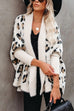 Camilladress Stylish Open Front Leopard Sweater Cardigans