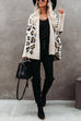 Camilladress Stylish Open Front Leopard Sweater Cardigans