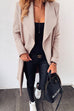 Camilladress Lapel Open Front Long Sleeve Cardigans