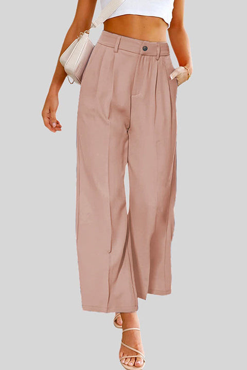 Camilladress High Waist Wide Leg Pants with Pockets