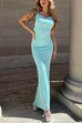 Camilladress Tie Shoulder Backless Cami Maxi Party Dress