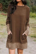 Camilladress Maureen Pockets Cozy Autumun Sweatershirt Dress