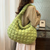 Camilladress Lightweight Quilted Grid Puffer Tote Bag