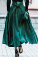 Camilladress Stylish Bow Knot Waist A-line Swing Skirt