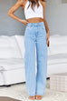 Camilladress Distressed Wide Leg Boyfriend Denim Pants