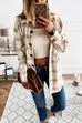 Camilladress Button Down Pockets Boyfriend Plaid Shirts