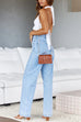 Camilladress Distressed Wide Leg Boyfriend Denim Pants