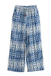 Camilladress Drawstring Elastic Waist Wide Leg Printed Pants