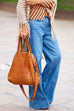 Camilladress High Waist Wide Leg Straight Denim Pants