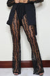 Camilladress High Waist Sheer Lace Flared Pants