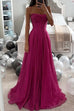 Camilladress Spaghetti Strap Glittering Tulle Maxi Party Dress