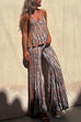 Camilladress Tie Dye Cami Top and Bell Bottoms Pants Set