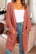 Camilladress Open Front Batwing Sleeves Pocketed Baggy Sweater Cardigan