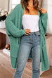 Camilladress Open Front Batwing Sleeves Pocketed Baggy Sweater Cardigan