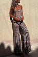 Camilladress Tie Dye Cami Top and Bell Bottoms Pants Set