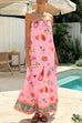 Camilladress Strapless Tube Dolce Vita Holiday Print Maxi Dress