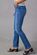 Camilladress High Waist Straight Leg Stretchy Denim Pants