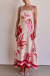 Camilladress Empire Waist Floral Print Maxi Cami Dress